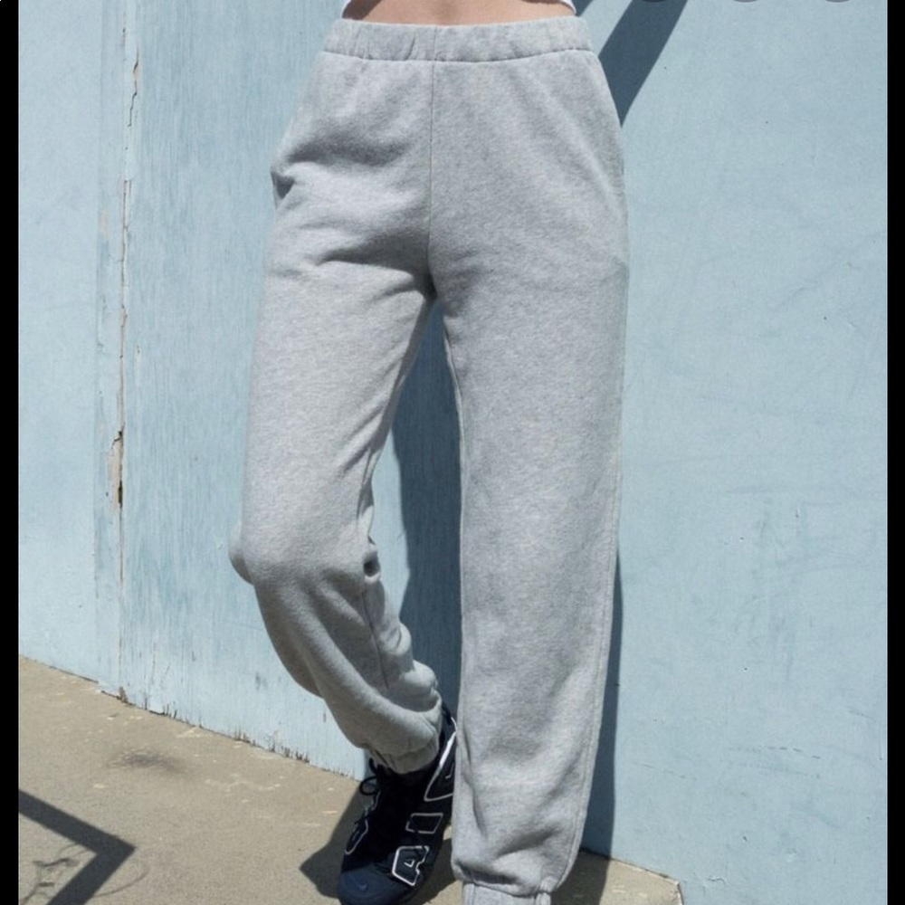 rosa brandy grey sweat pants